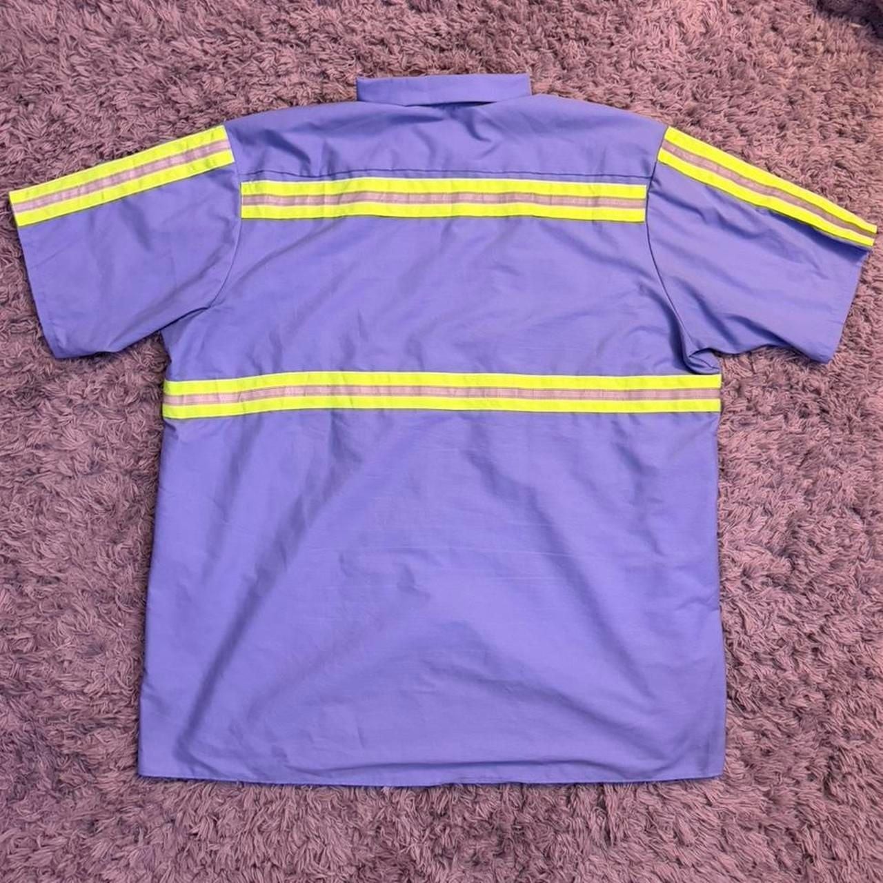 Red Kap Reflective SP24LB5 Button Up Work Shirt