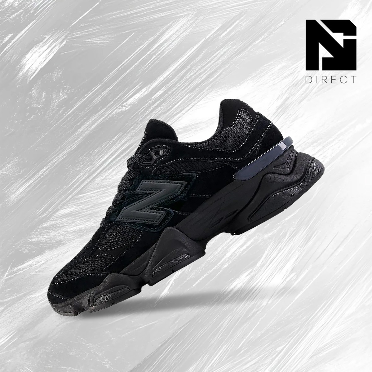 NEW BALANCE U9060 BLACK 100% AUTHENTIC US MAN SIZE WIDTH (D) NEW SALE U9060BPM