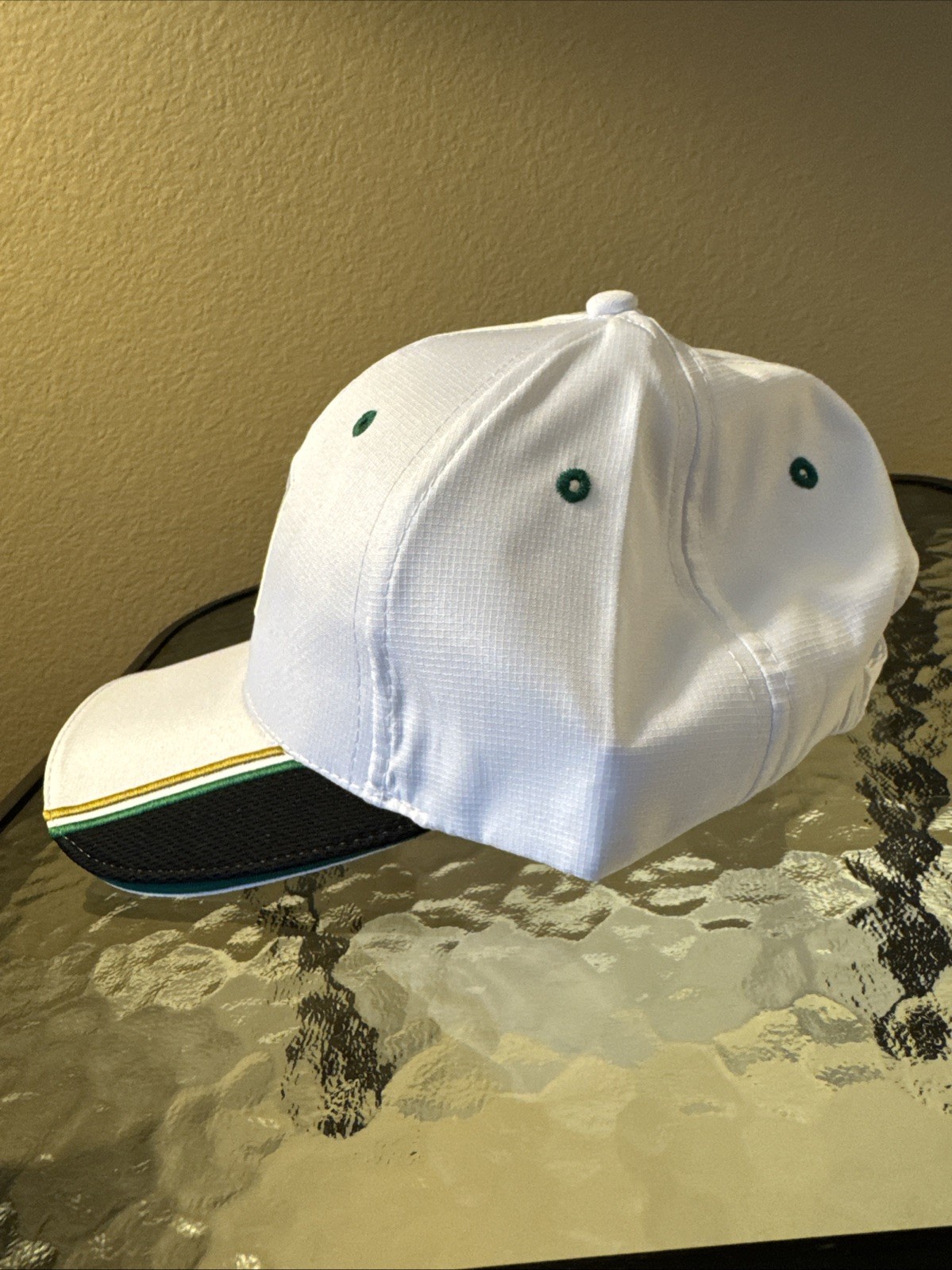 Rolex 24 At Daytona white adjustable baseball cap Promo Hat From Speedway 1