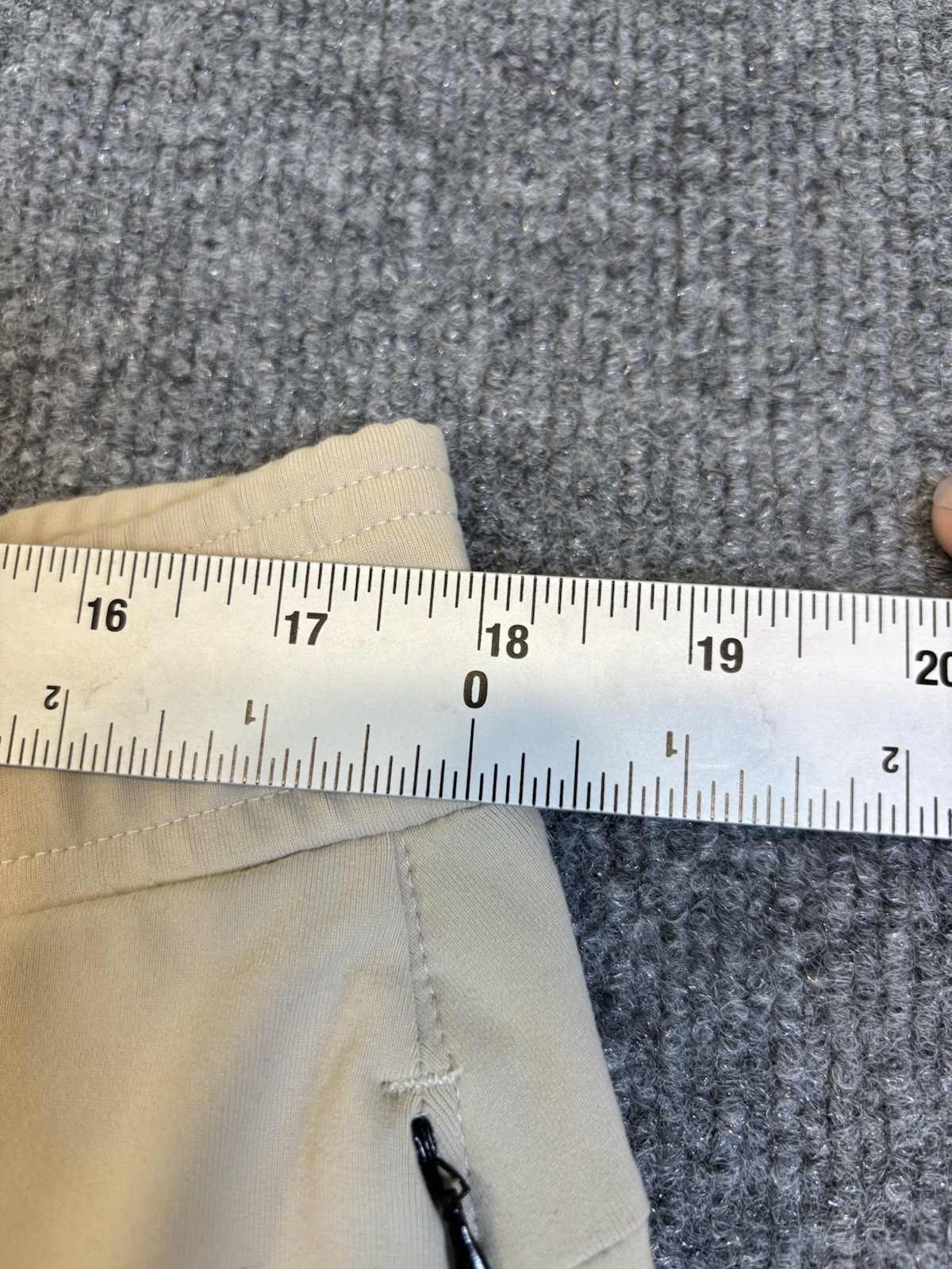 Public Rec Men’s Beige Straight Leg Drawstring Pants Pockets Size 36