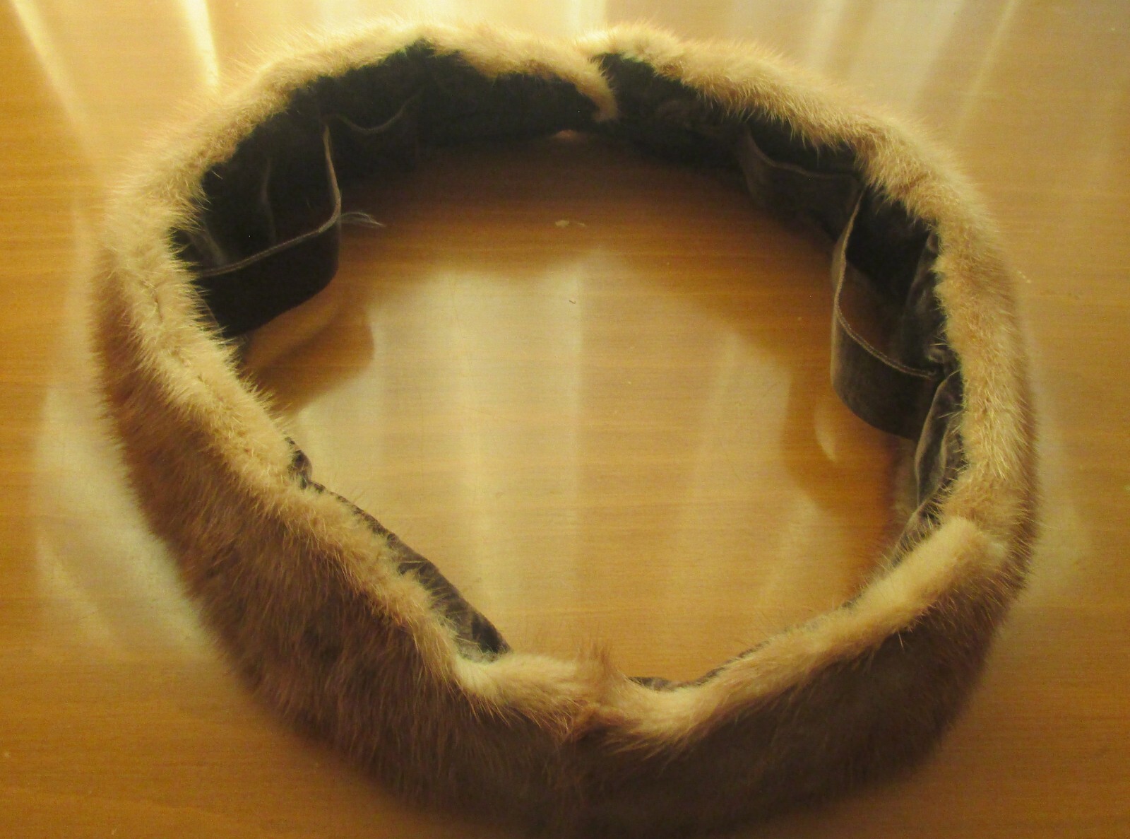 BROWN MINK BOA 36 1/2″ LONG 3 3/4 ” WIDE