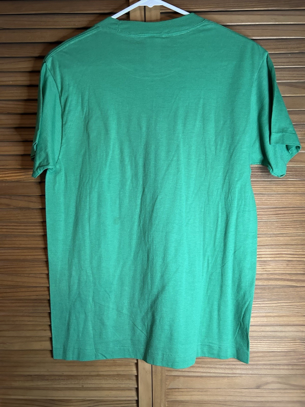 Vintage Ched by Anvil Weaver Marine T-Shirt Tee Green Size L