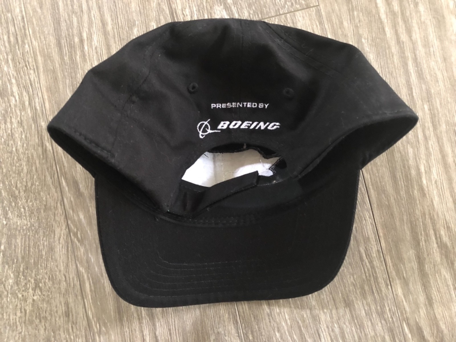 BOEING – Above And Beyond Aerospace Flight Exhibition Hat Strapback Cap Used