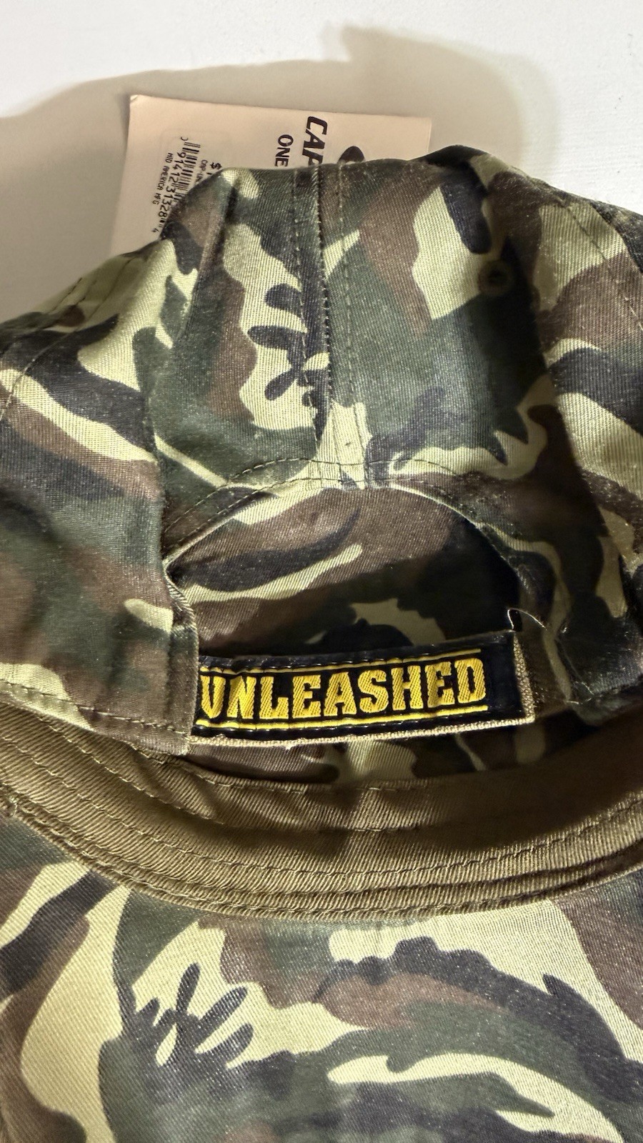 Lot Of 3 Camo Hats, New W/Tags, One Size Fits All. All 3 Different Styles