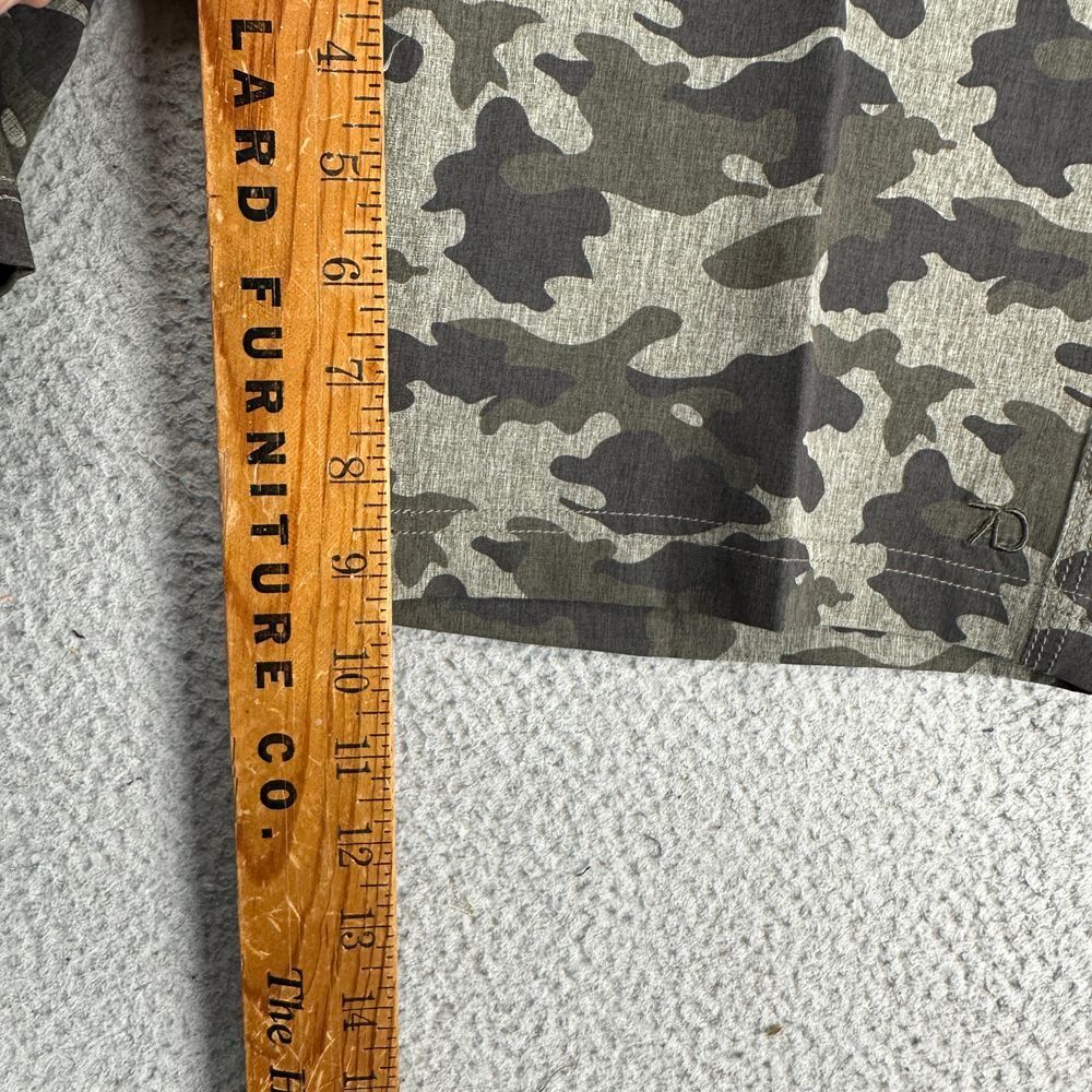 7 Diamonds 7D Cloudbreak Performance Shorts Mens 32 Grey Camo 4 Way Stretch NEW