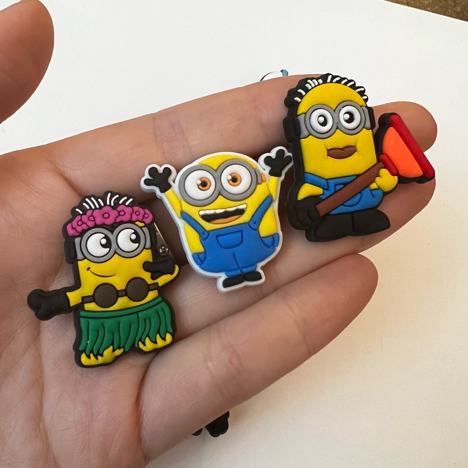 12pcs MINIONS Shoe Charms Cartoon Compatible w/ CROC