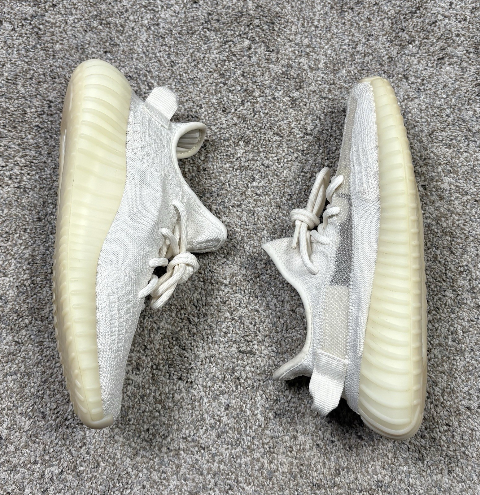 adidas Yeezy 350 V2 Bone HQ6316 Men’s Size 5 White Shoes Sneakers Boost