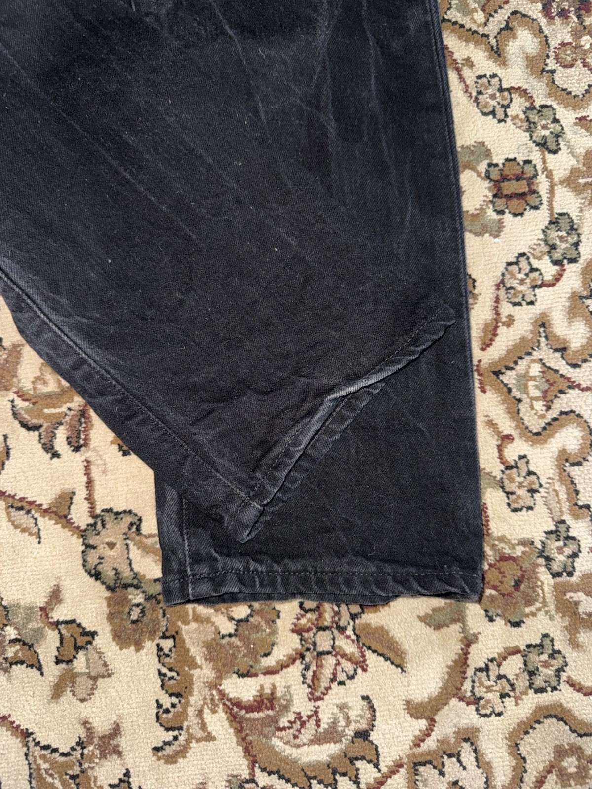 Buck Mason ford standard 12.75 oz Japanese Black Denim Mens fits 29×32 Faded