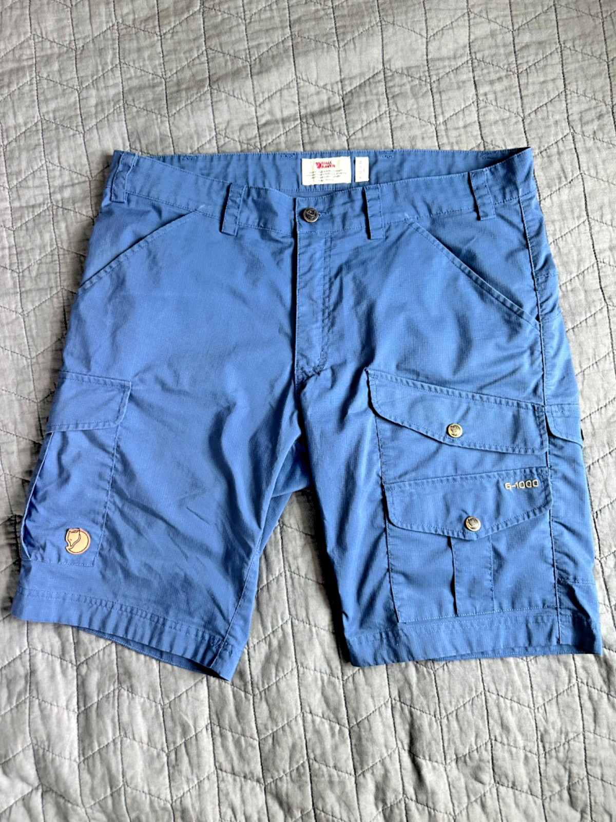 Fjallraven Vidda Pro Lite Shorts, Mens US 36 (EU 52), Blue, Exc Cnd, RRP $120
