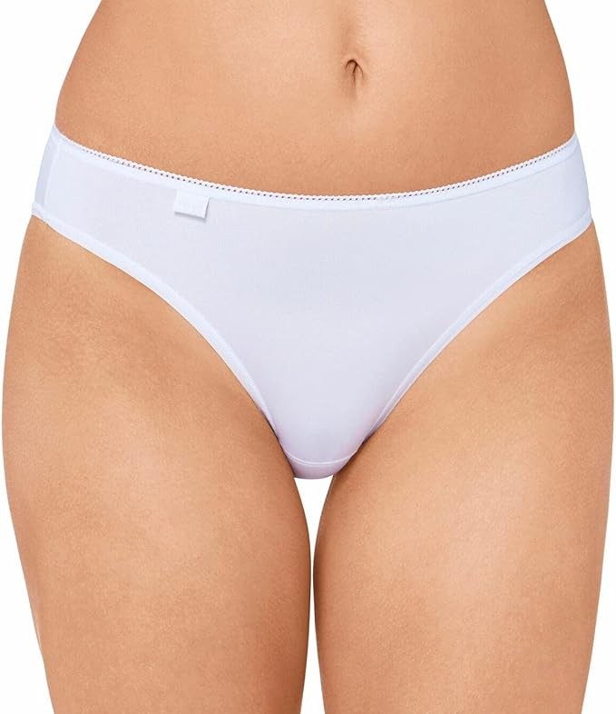 Sloggi 24/7 Microfibre White Tai Knickers Lycra Freefit 3 Pack