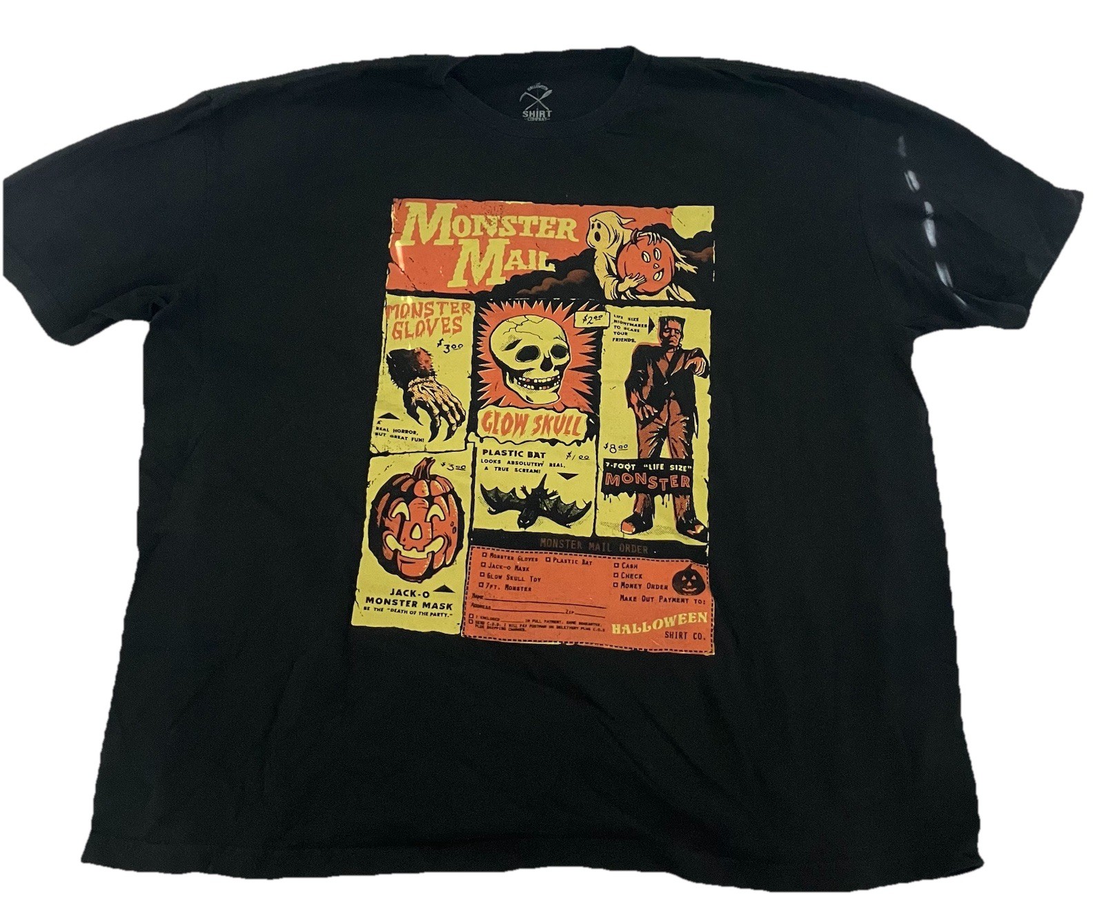 Halloween Shirt Company -Monster Mail T Shirt 2XL Men’s