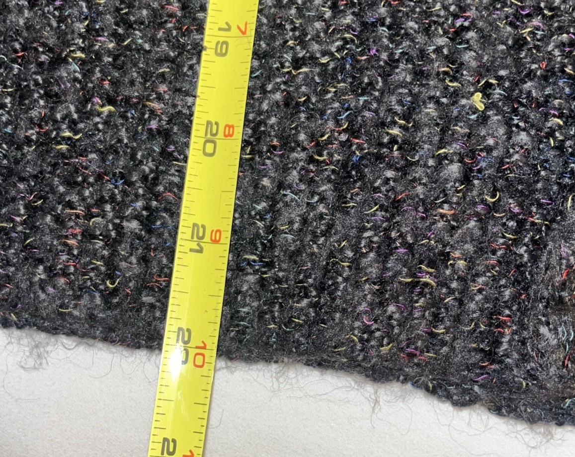 Habitat marled Wool Blend Sweater Top Sz Large EUC long sleeve side slits q3