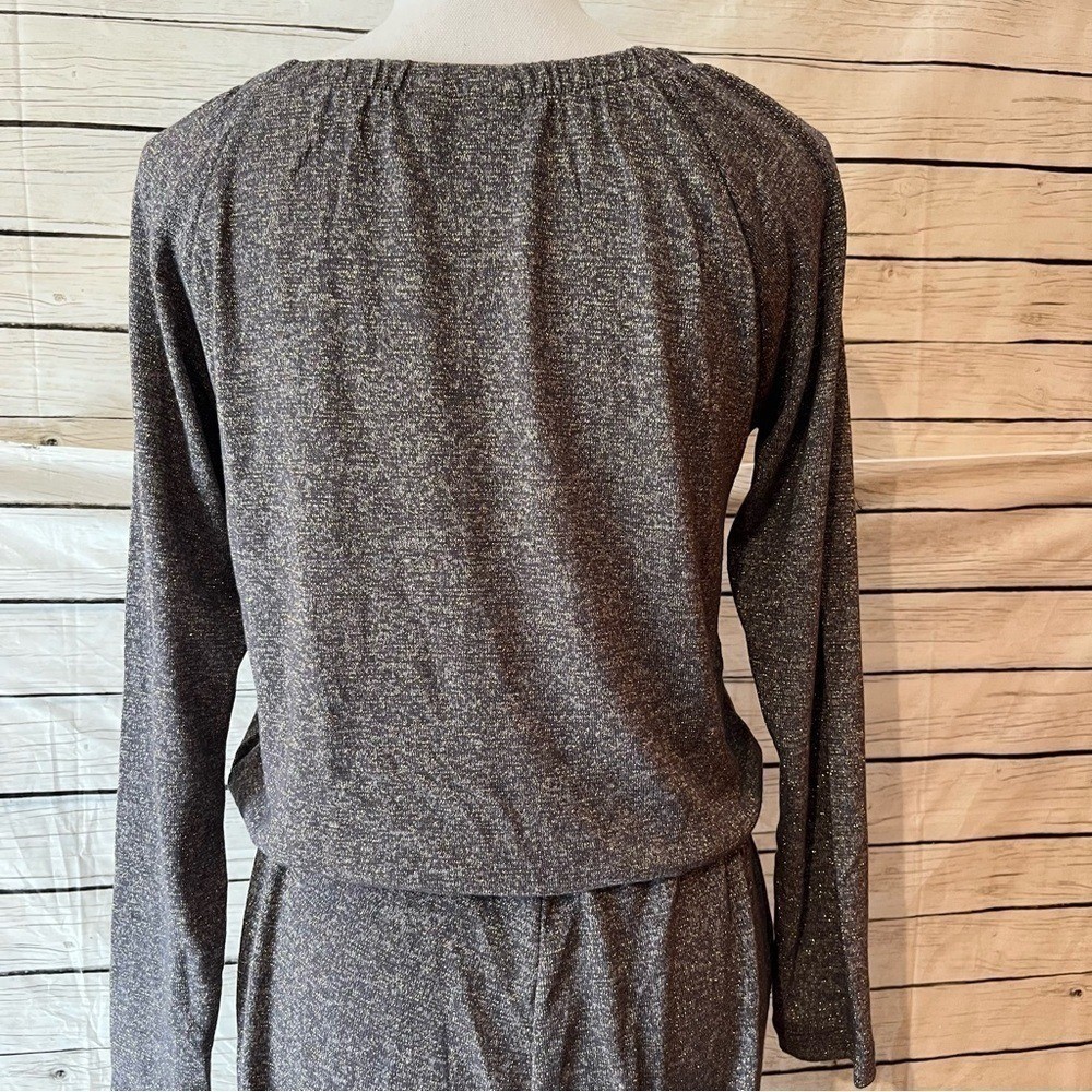 GAP Girls Glitter Gold Jumpsuit