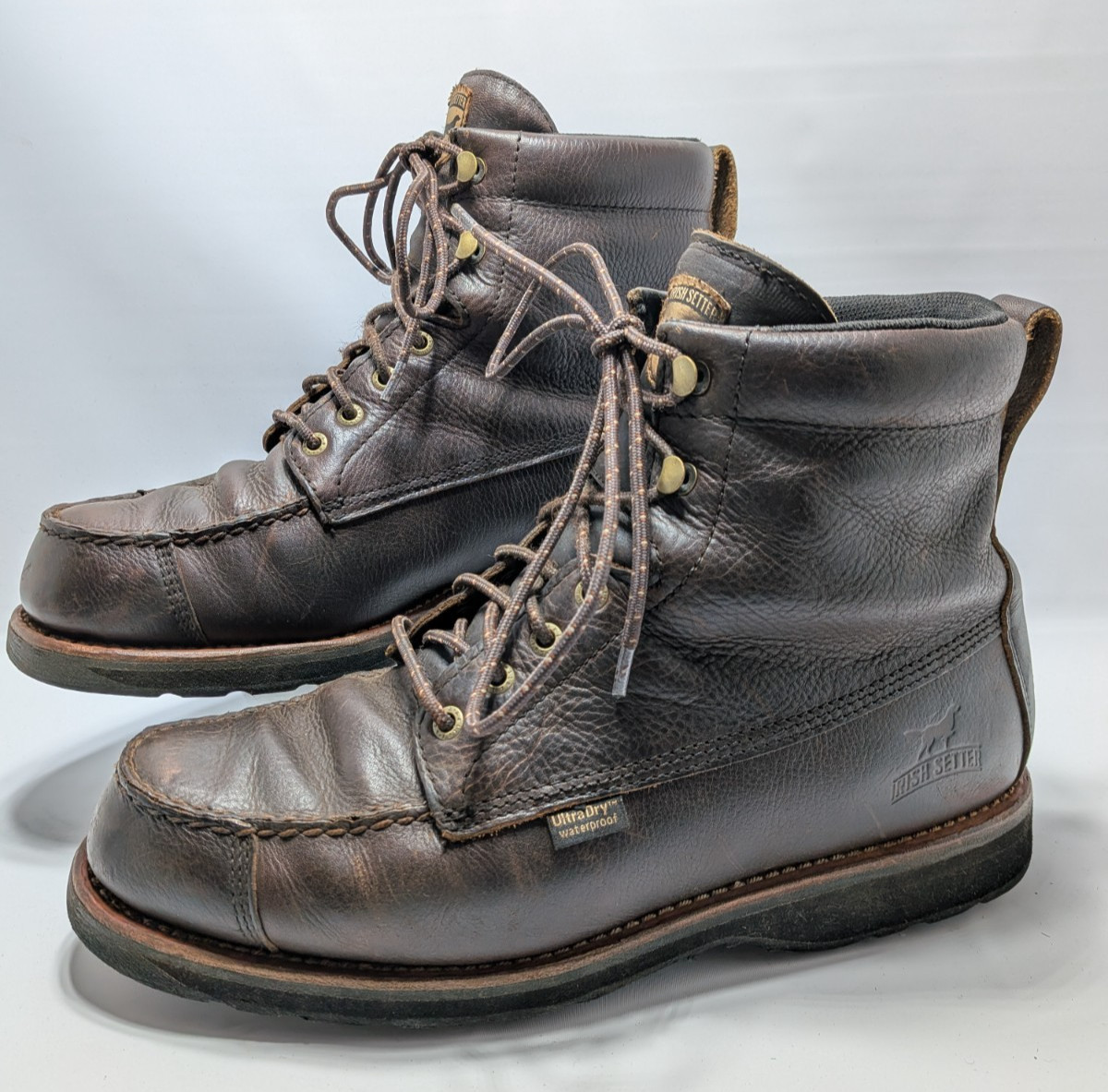 Red Wing Irish Setter Men’s Wingshooter 807 Waterproof Boots Size 11.5 D