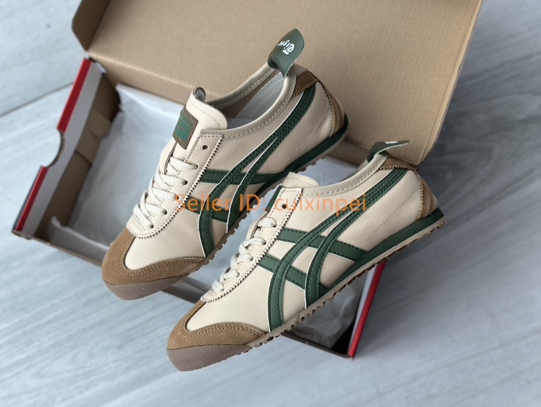 OnitsukaTiger Mexico 66 Classic Unisex Casual Shoes Retro Comfortable Sneakers