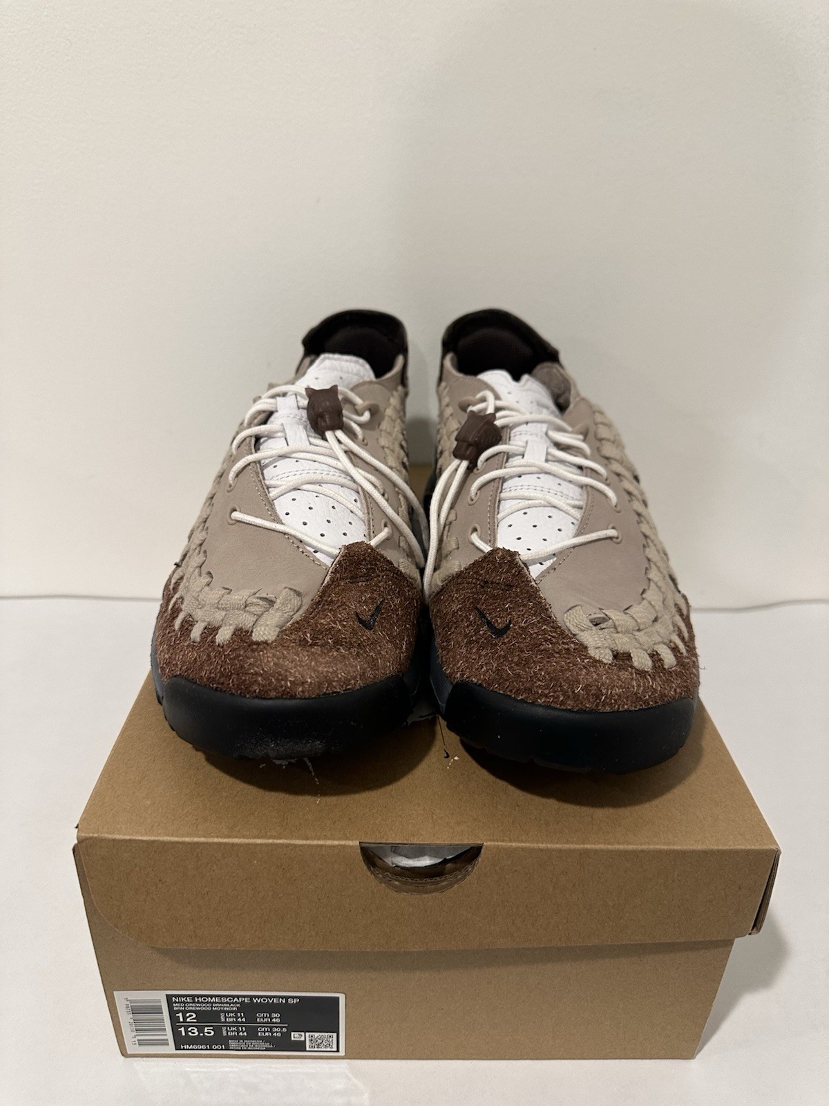 Size 12 – Soulgoods x Nike Homescape Woven SP Medium Orewood Brown HM6961-001
