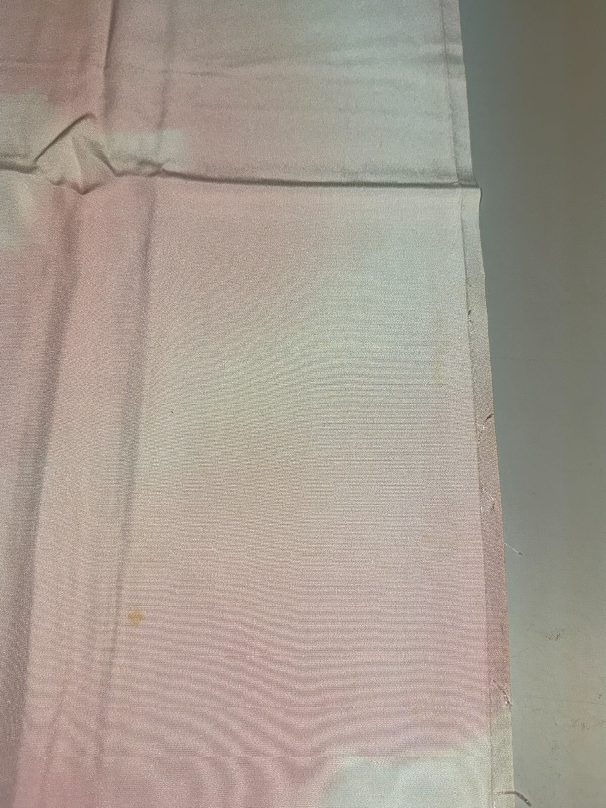 Japanese Vintage Kimono Fabric cloth Boro silk pink tradition Dirt 50.7×13.7in