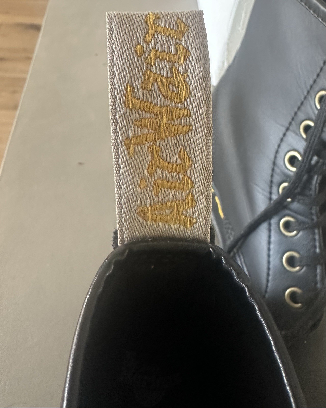 Dr. Martens Black vegan 1460 Combat Boots Men’s US 7 UK 6 EU 39