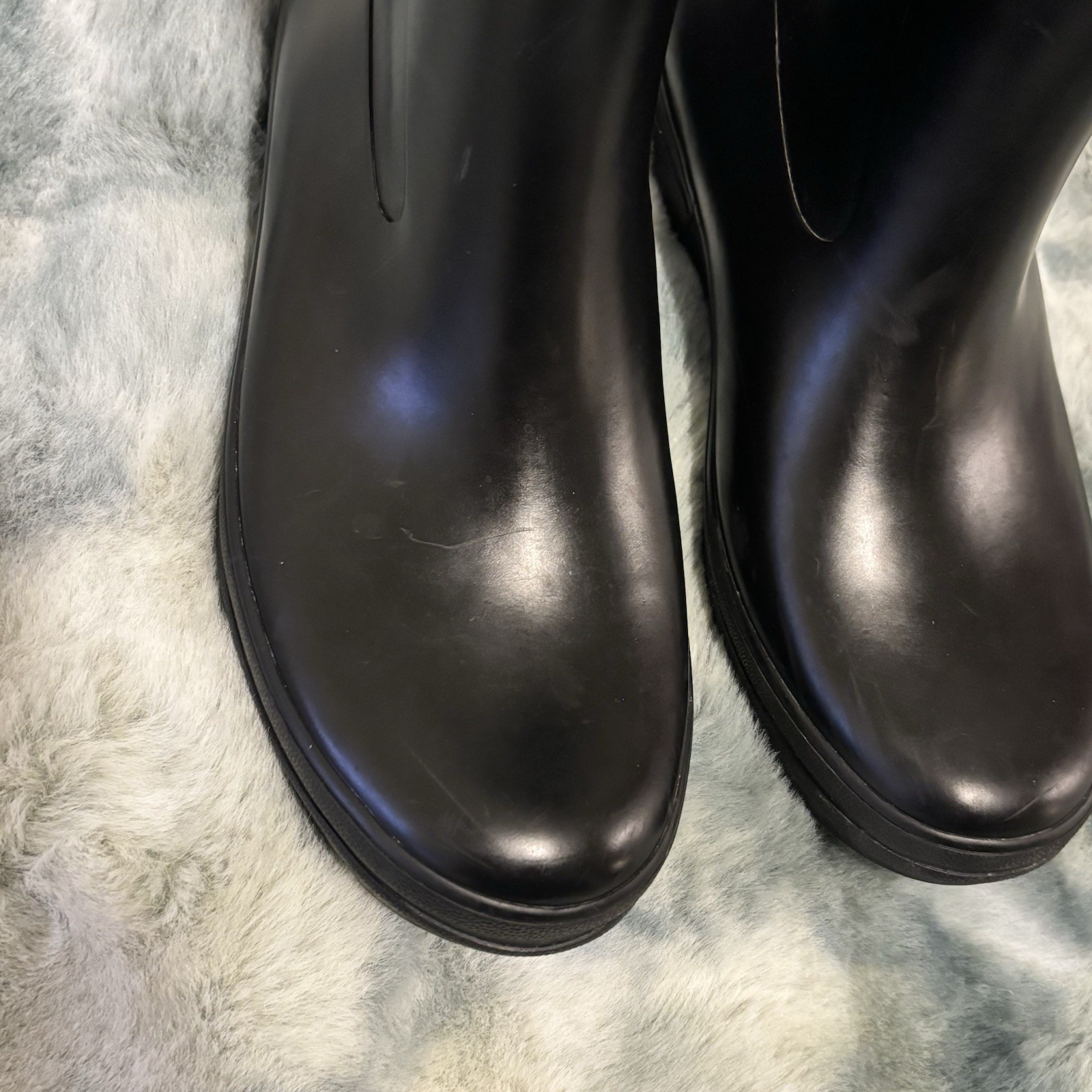 Helly Hansen Veierland 2 Womens Size 7 Rain Boots Black Rubber Waterproof NWOB