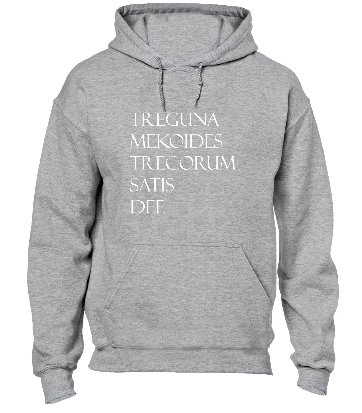 TREGUNA MEKOIDES HOODY HOODIE COOL MAGIC SPELL RETRO COMEDY FUNNY FILM TOP