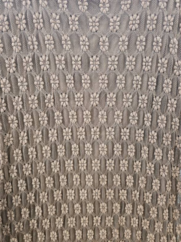 Bardot Evannia Bell-Long Sleeve Lace Dress Women’s 12 Chocolate Square Neck
