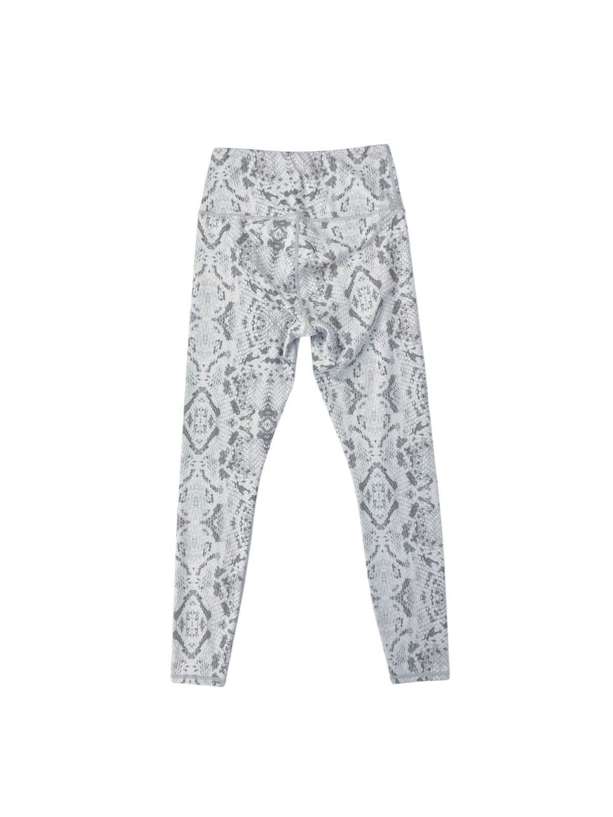 Varley Century 2.0 Leggings Taupe Grey Snakeskin 7/8 Length Size Small