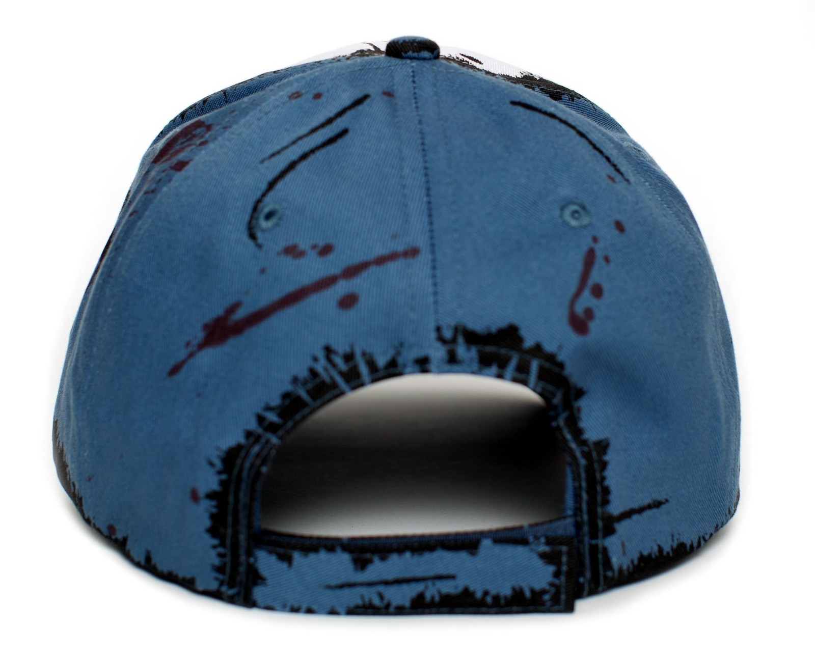 Clementine’s Custom Blood Stain & Dirt Dead Zombies Cap Hat Unisex Slate
