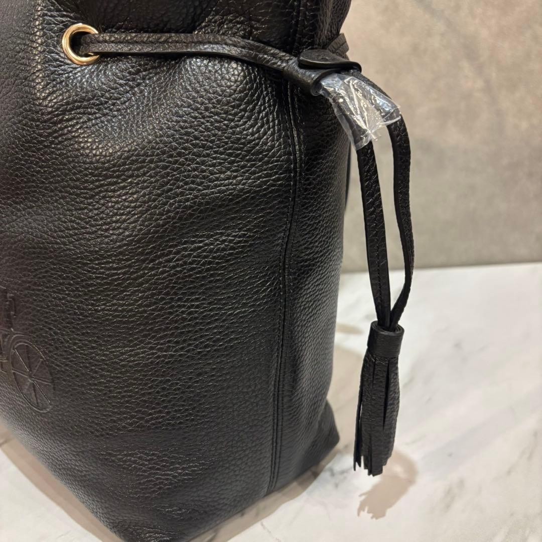 Excellent Condition COACH Andy Tote Shoulder Bag CA200 Leather Black