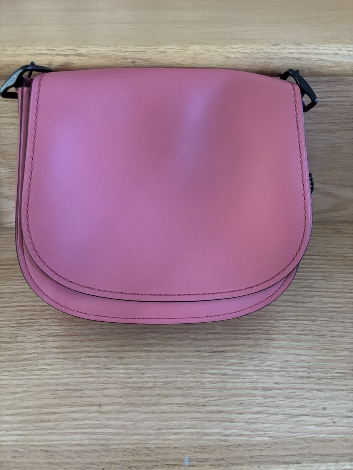 Coach 1941 Saddle Bag 23 Glovetanned Leather Purse 20115 58967 Peony Pink
