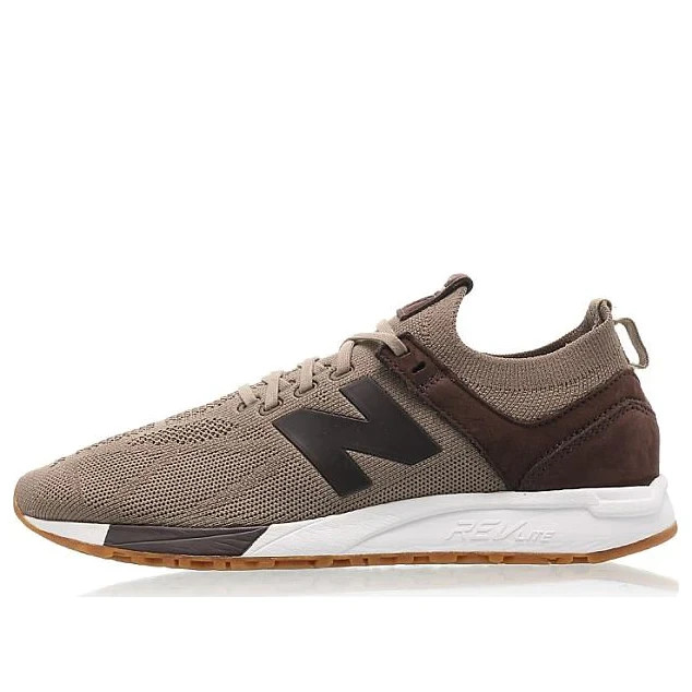 NEW BALANCE 247 LOW MRL247DL TRAINERS SNEAKERS MEN SHOES MESH MUSHROOM BROWN NEW