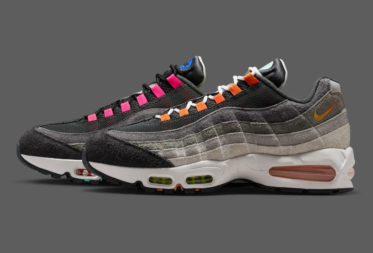 Nike Air Max 95 PRM Greedy Big Bubble Multicolor IU2636-300 sz 8.5 Men’s