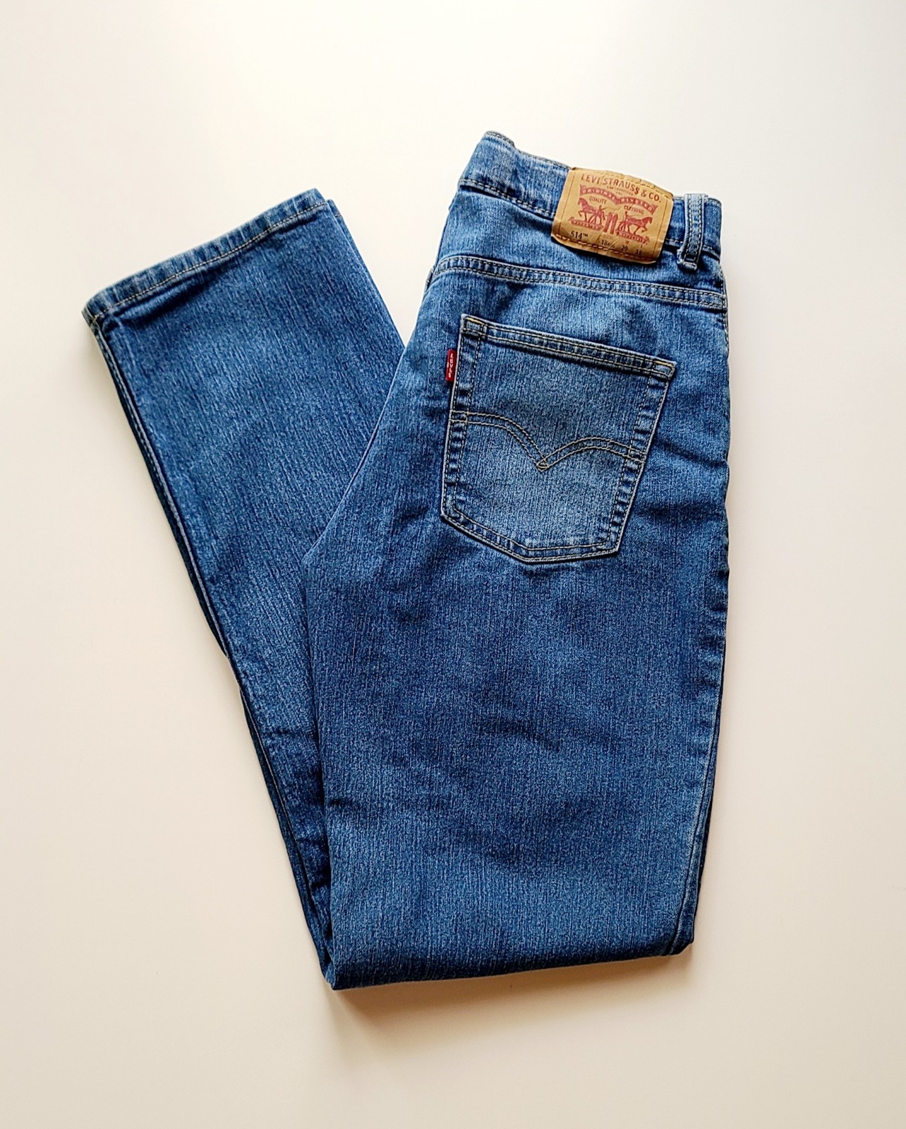 Levis 514 Performance Straight Jeans Boys Size 18 29×31