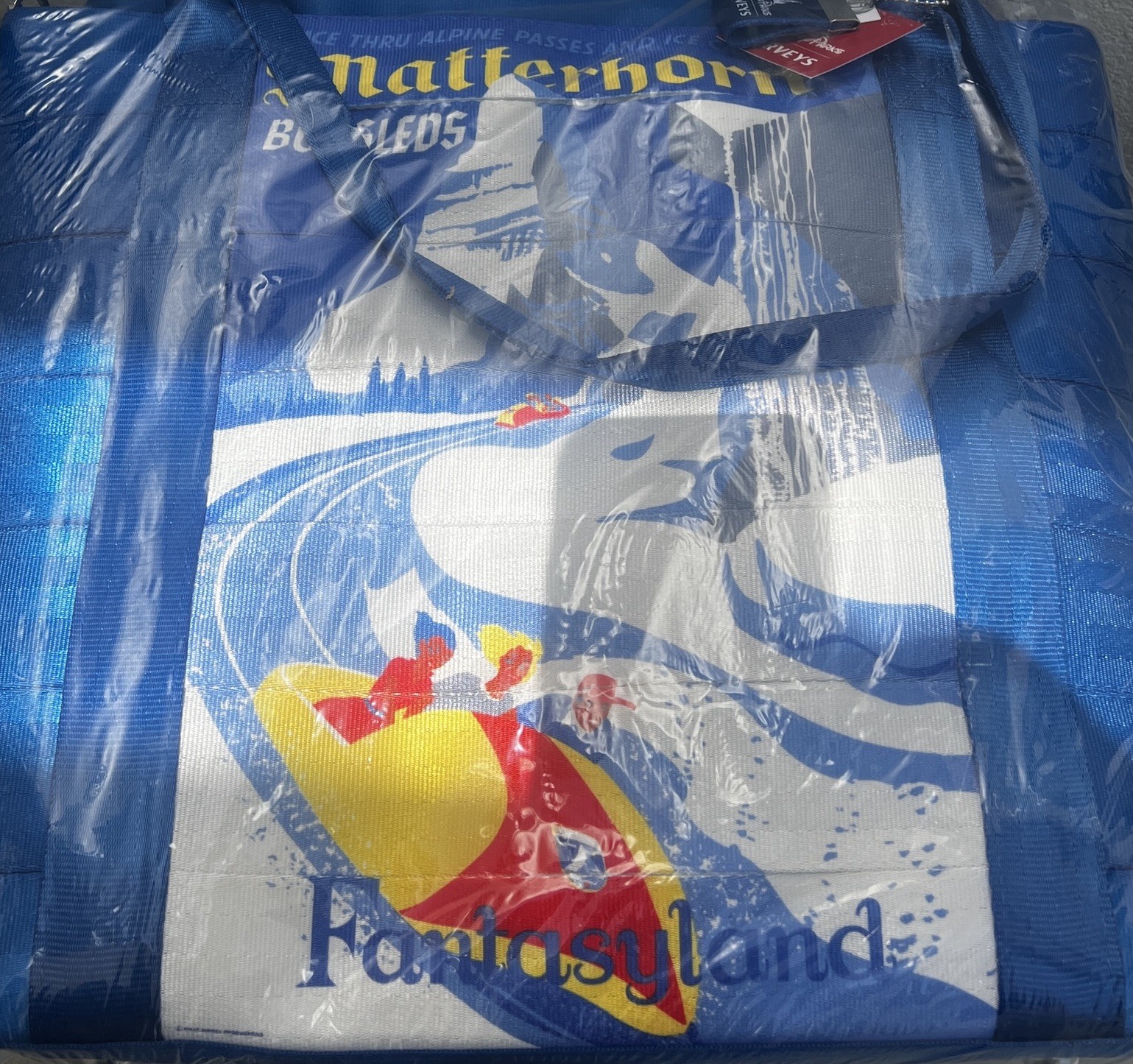 Disney Harvey’s Matterhorn Poster Tote 2, Brand New With Tags