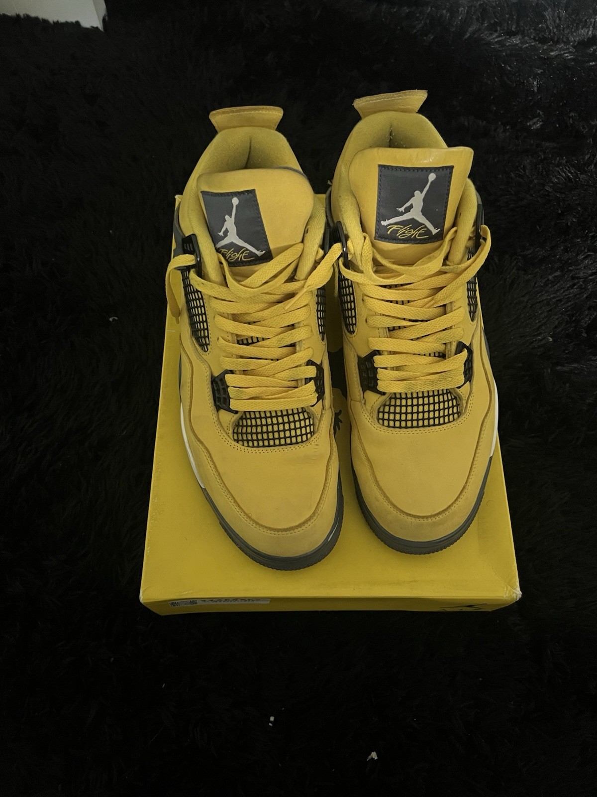 Air Jordan 4 Retro Lightning Size 14