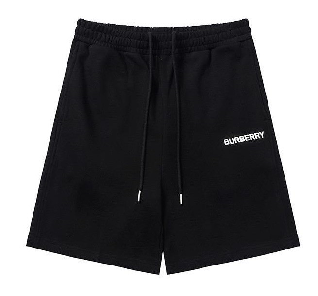 NWT Burberry Men’s Sweat Pant Shorts Black Size Large – 2 Side & 1 Back Pocket