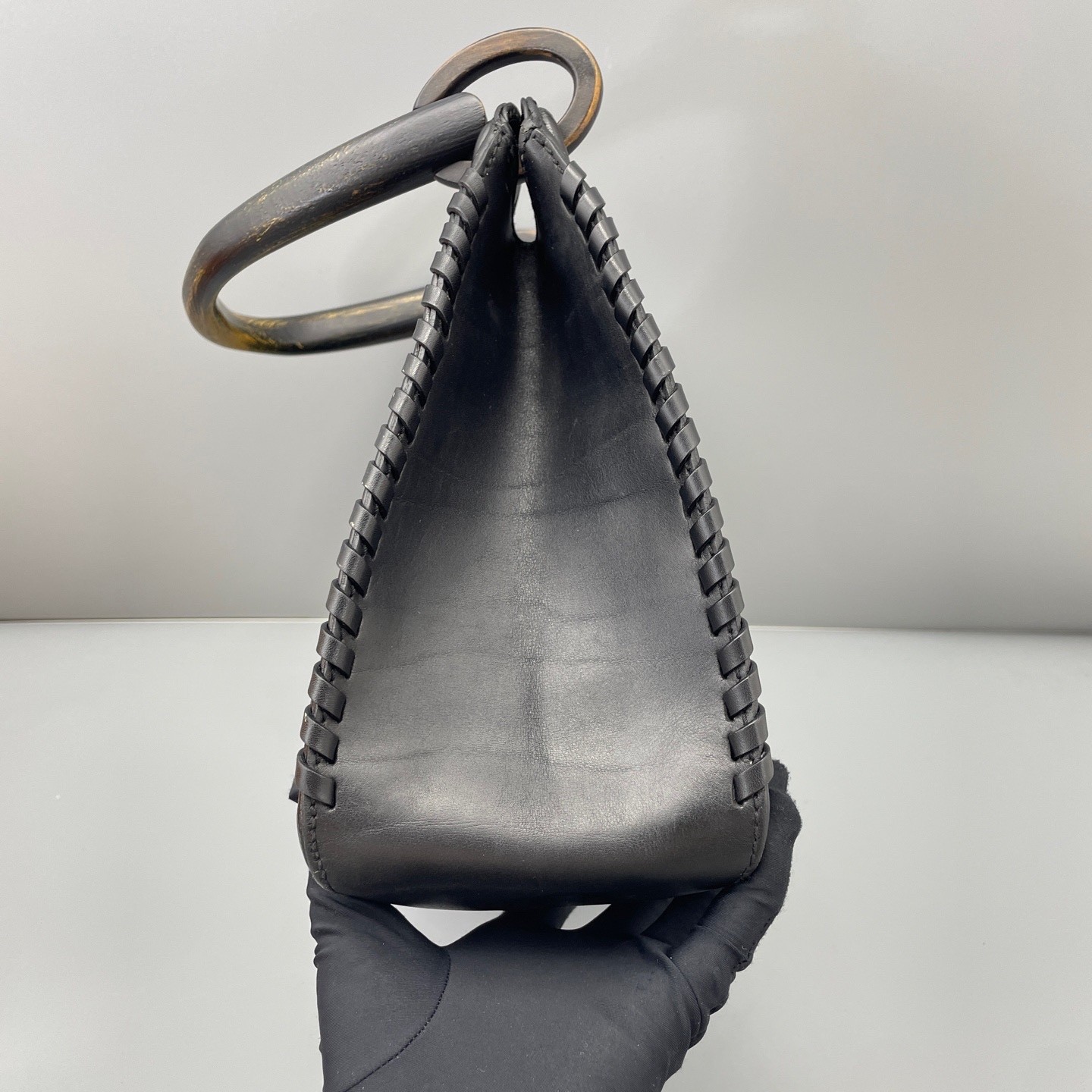 Gucci Pre-Owned Authentic Underarm Bag Black 29*23*11cm Free Tracked Shipping