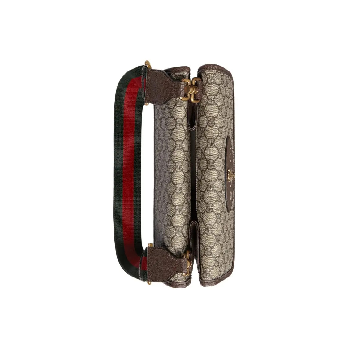GUCCI Neo Vintage Collection Double-Sided Tiger Head Bag11.8×1.5×8.6 in