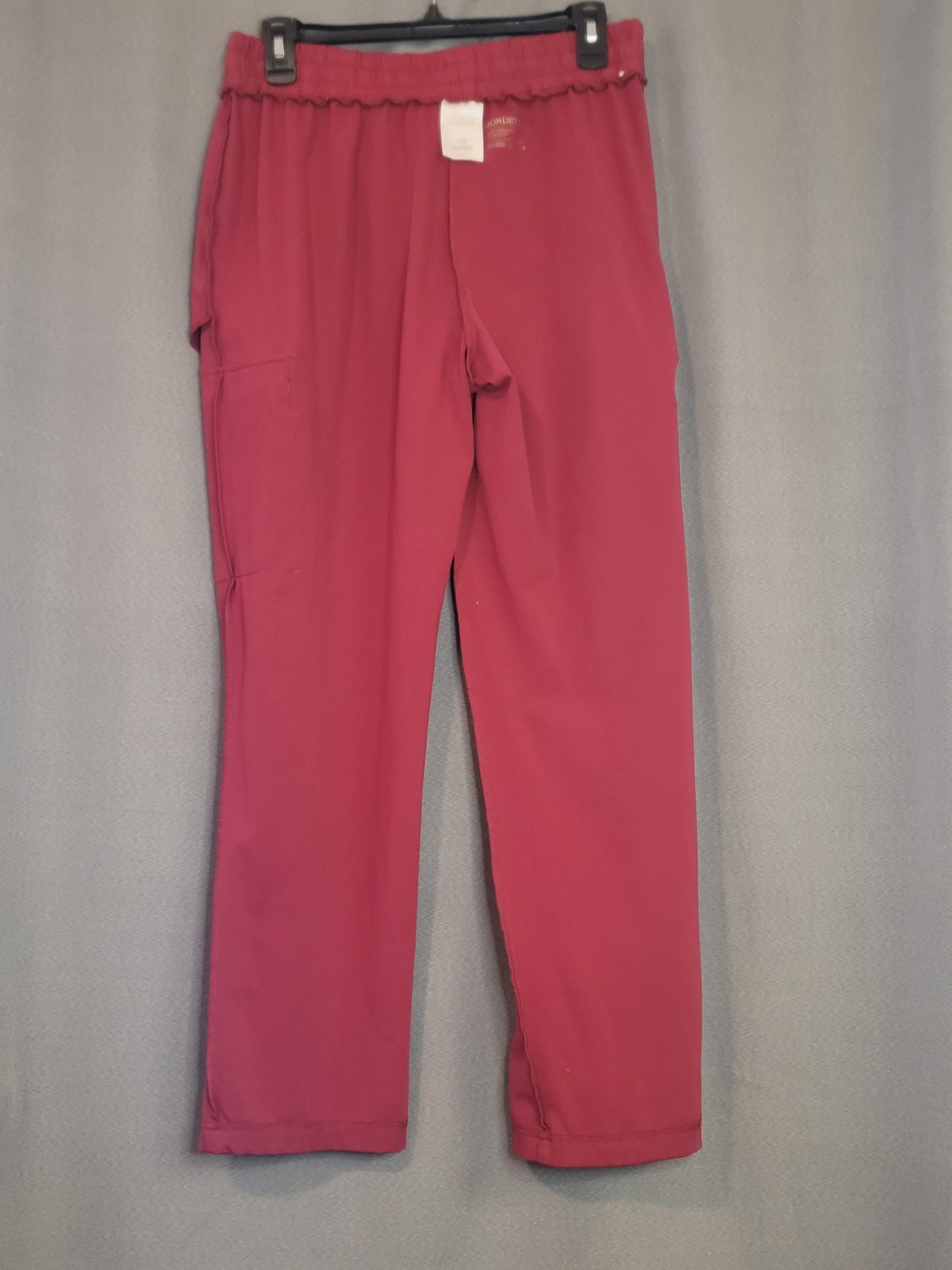 Mondetta Performance + Luxury Women’s Red Cargo Pants L Stretch Pockets Yoga