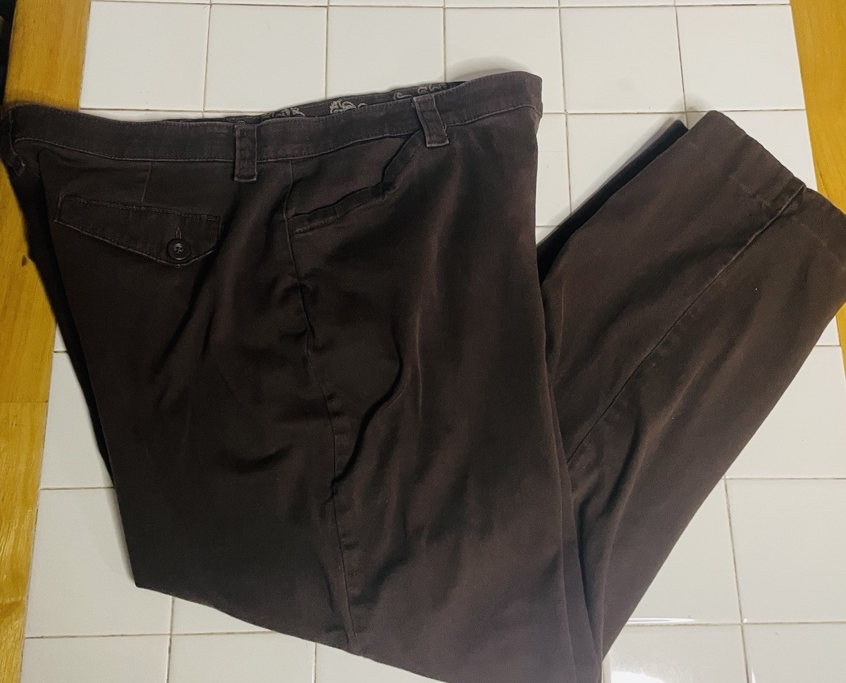 Lee Comfort Stretch Womens Jeans Brown Size 18 Short Measurements In Pictures