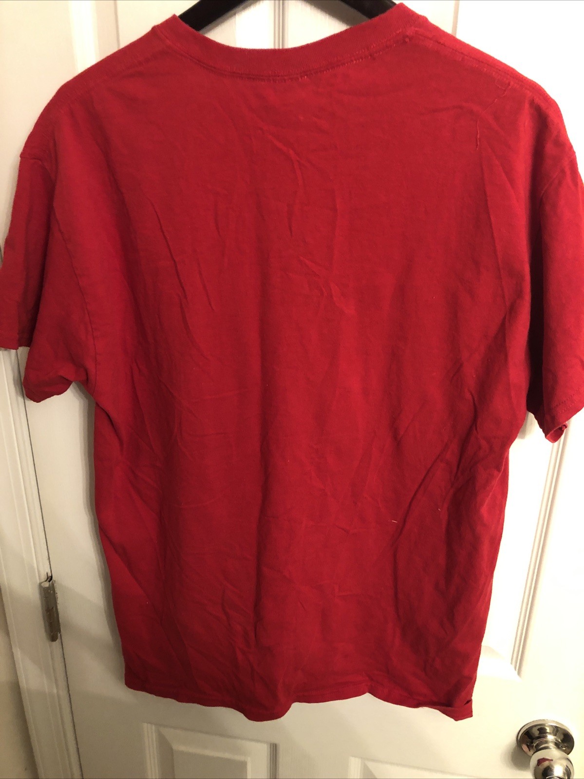 VTG Style Gildan Panama ‘The Crossroads Of The World’ Red Tee. Mens Large Cotton