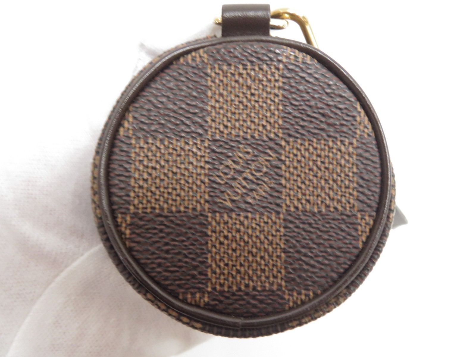 Authentic Louis Vuitton Damier Ebene Pouch for Papillon F#48510
