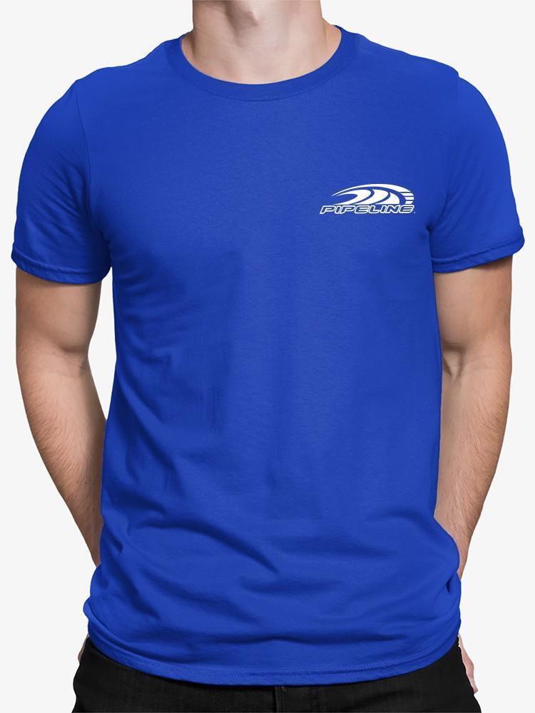 Pipeline Wave Surf Graphic – Royal Blue Tshirt Men’s