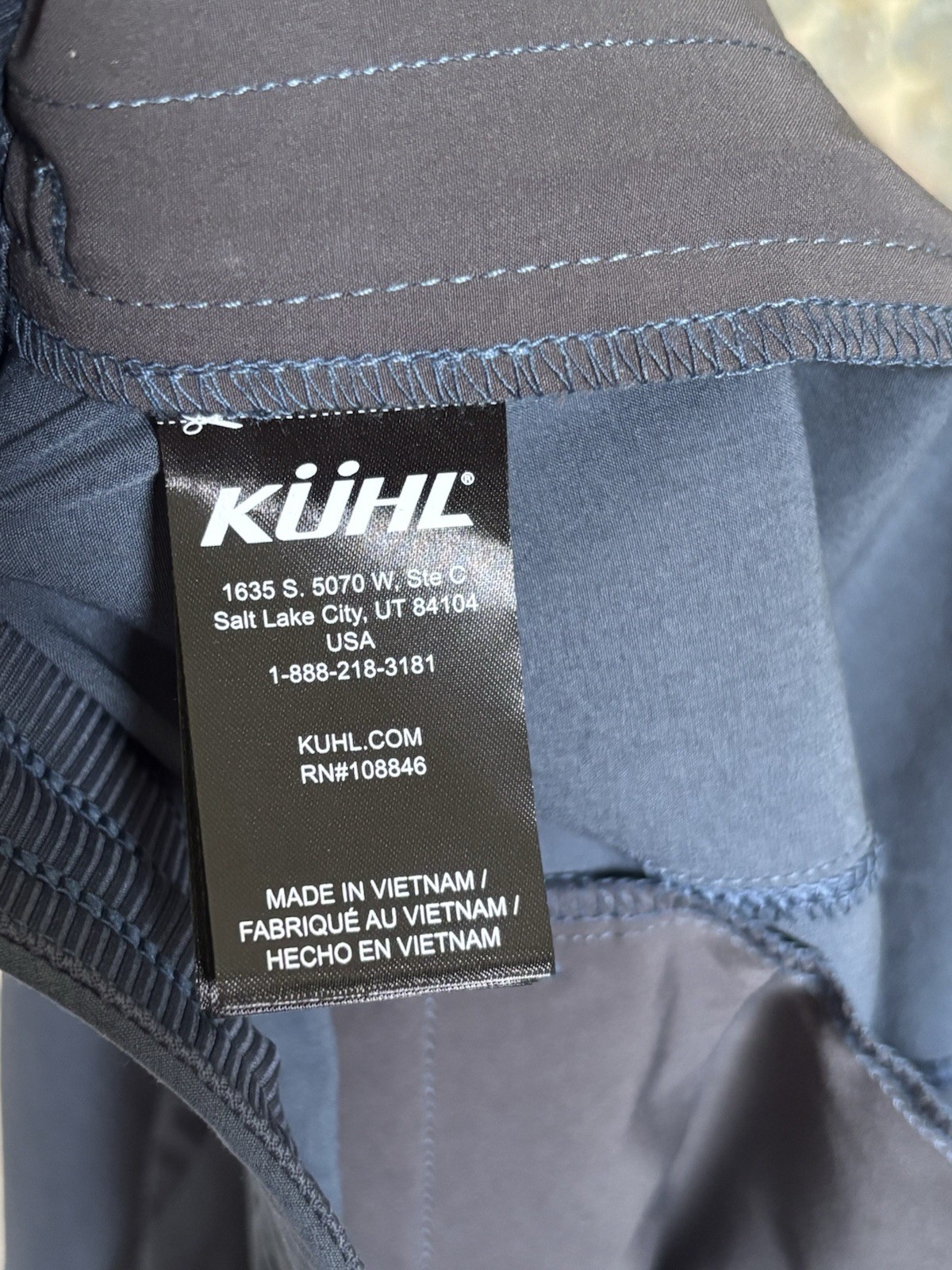 Kuhl Free Flex Night Sky Moisture Wicking UPF 50+ XS Outdoor Hiking Shorts