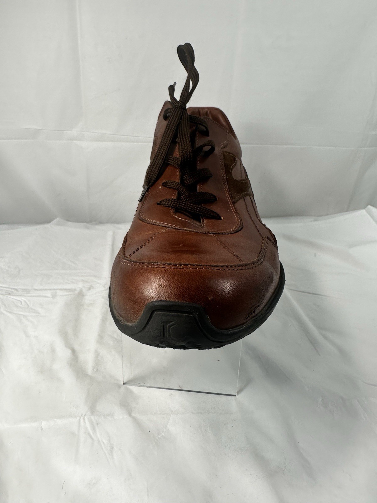 BASS MIDFIELD LEATHER WALKING SHOE SNEAKER SIZE 13 M