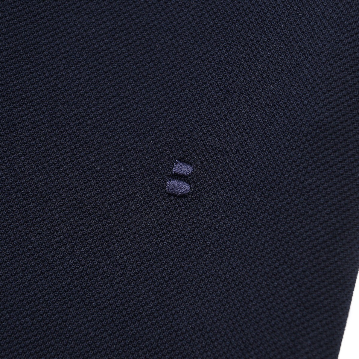 Brett Johnson Classic-Fit Pique Silk-Cotton Zip Collar Polo Shirt XL (Eu 54) NWT