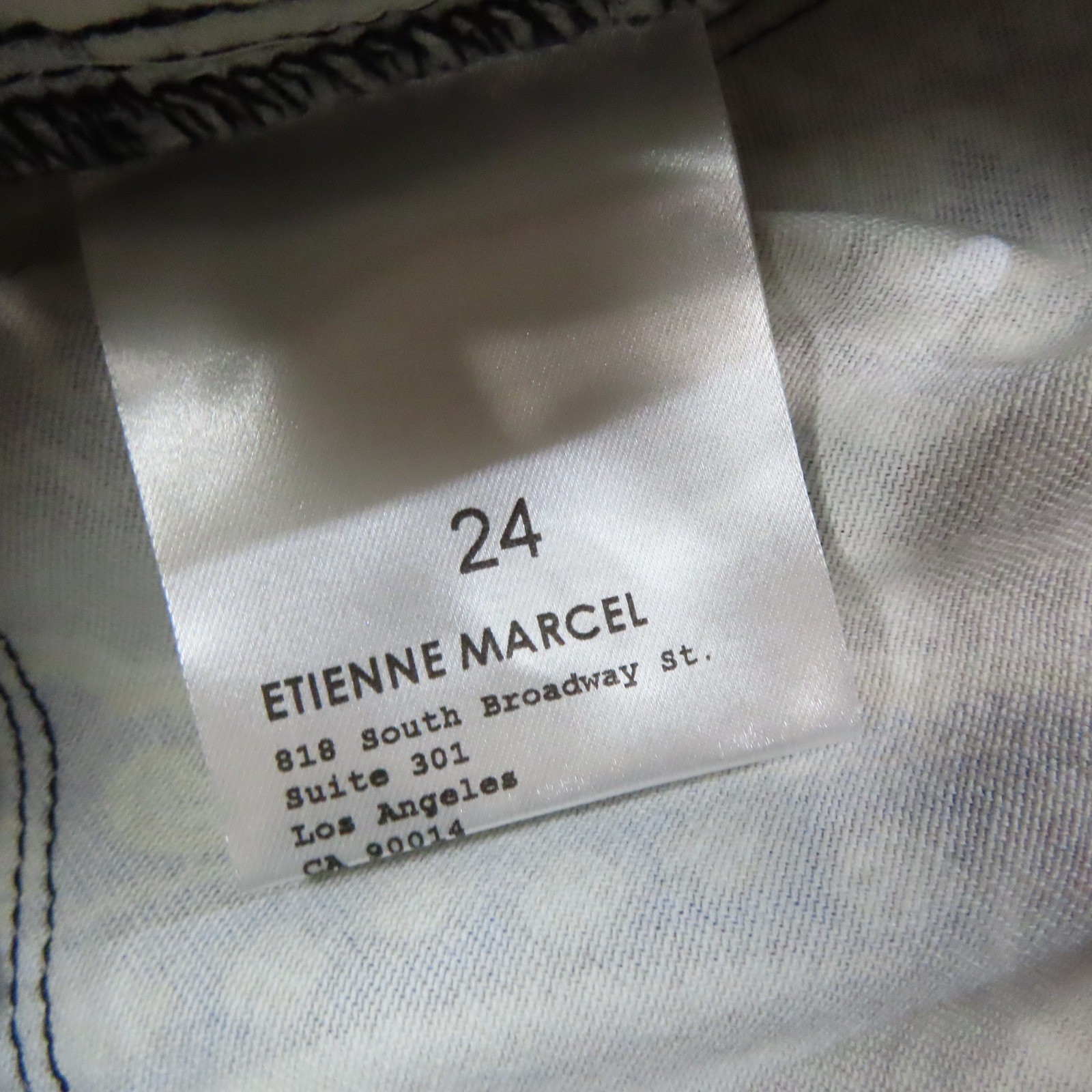 Etienne Marcel Floral Paisley Mixed Print Skinny Jeans Lux Boho Multi-Color 24