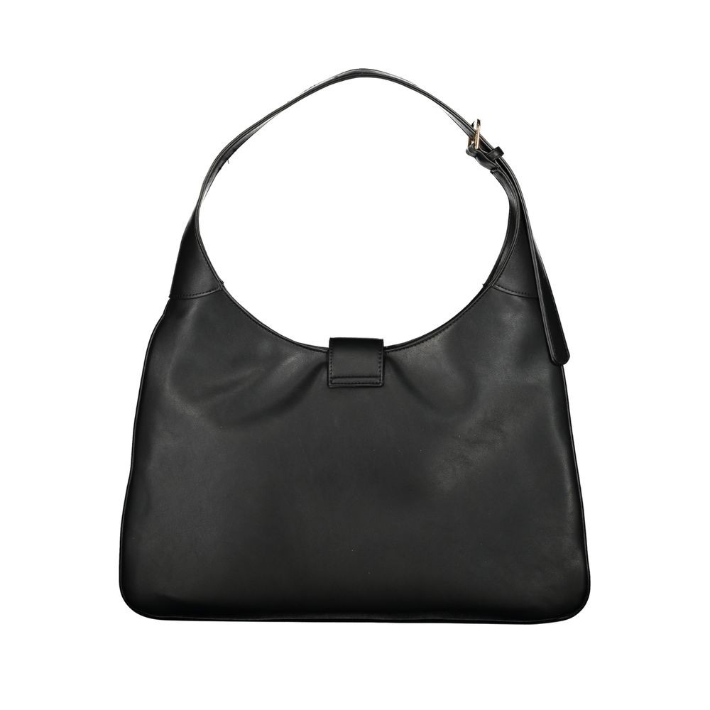 Mario Valentino Nero Polyurethane Women’s Bag 100% Authentic – VA-34689