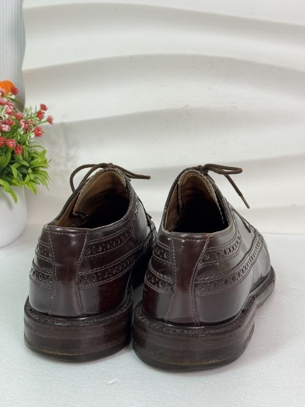 mens goodyear heels brown leather 42.5