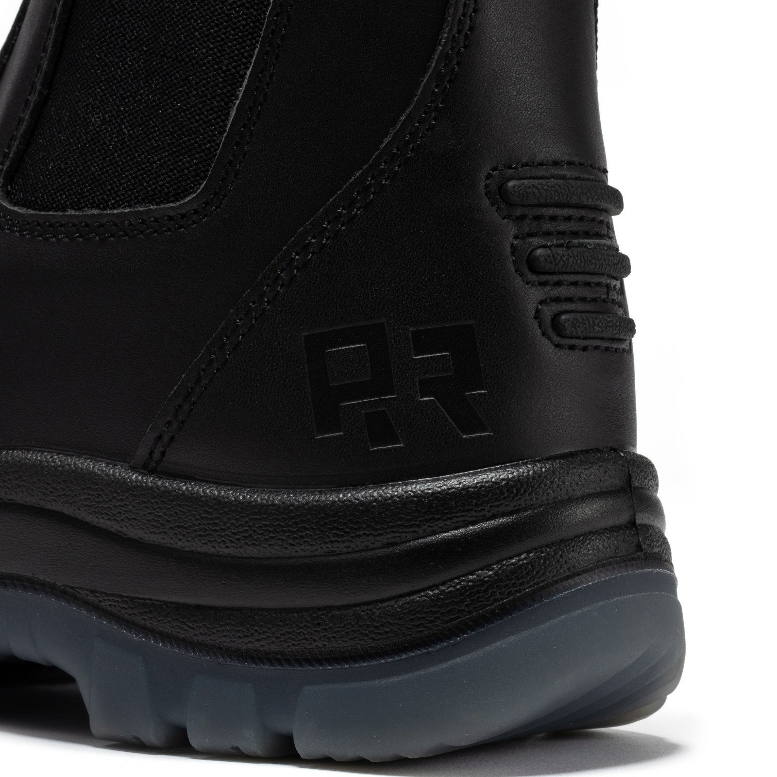 ROCKROOSTER Work Boots 6 inch Steel Toe, Slip On Safety Oiled Leather Shoes