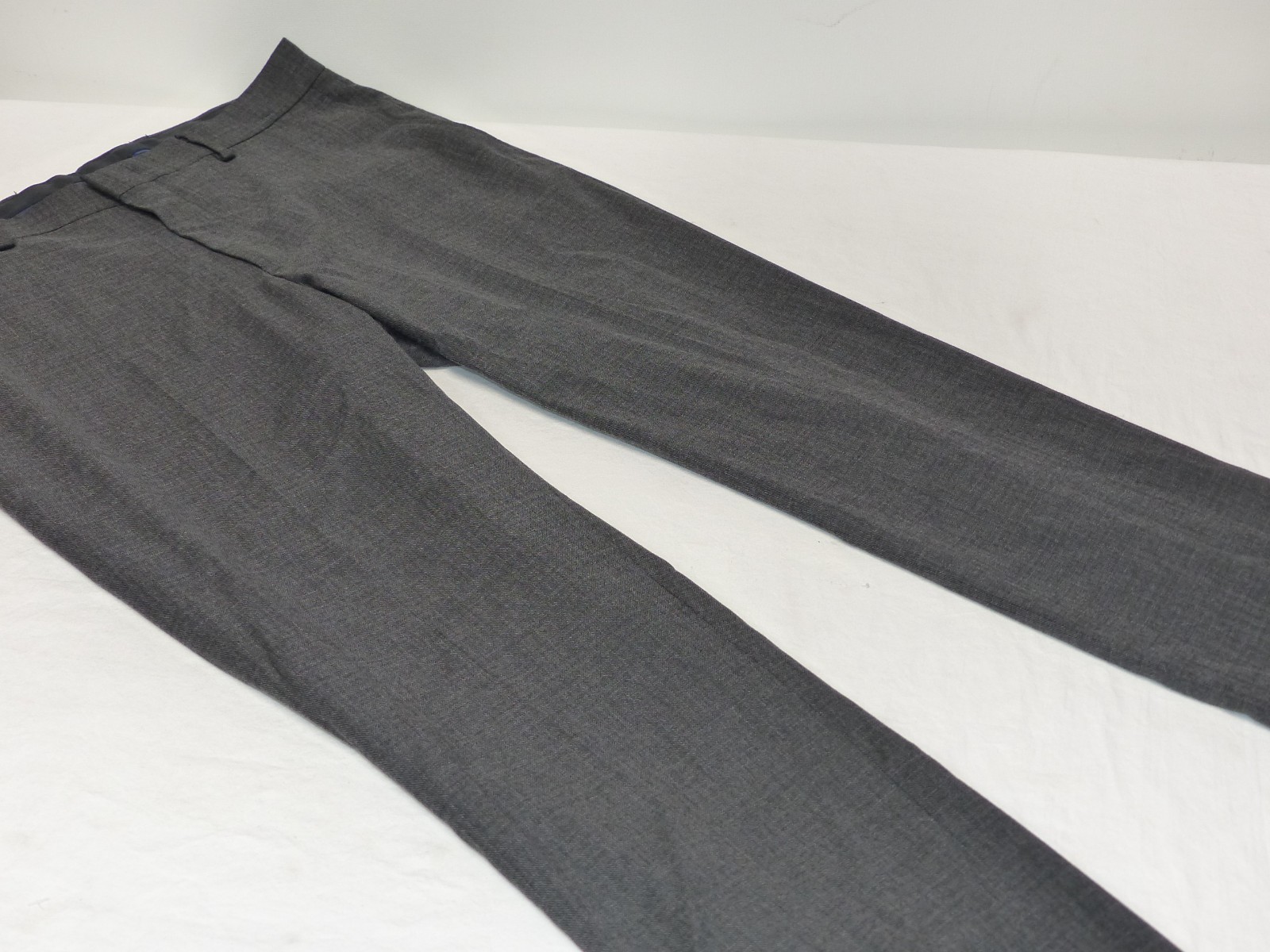 MENS SIZE 32X32 Dress Pants GRAY Slim Fit